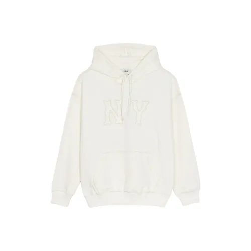 Mlb Base Logo MEGA OVERFIT New York Yankees Толстовка Унисекс Кремовый