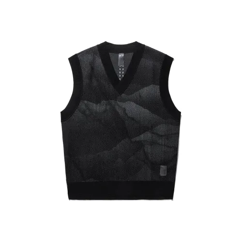 Подкладка x CHENGLONG LIANMINGKUAN Li Ning x Jackie Chan Трикотаж Мужской Черный Shadow Серый Жаккард