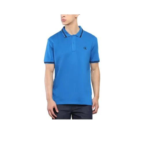 CALVIN KLEIN Поло Мужское Синее