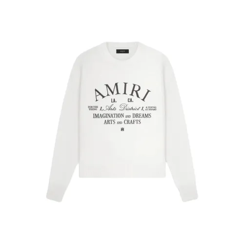 AMIRI Белый Мужской Свитеры