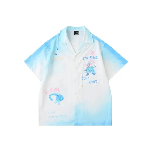 LAMLICKA Белая Унисекс Рубашка