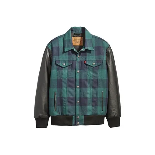 Levis Зеленый Мужской Куртки