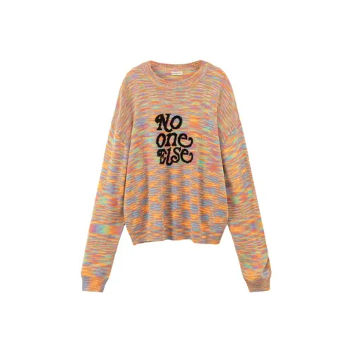 NO ONE ELSE Трикотаж Унисекс Оранжевый