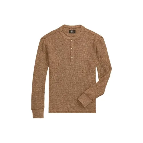 Double RL Коричневый Мужской Трикотаж