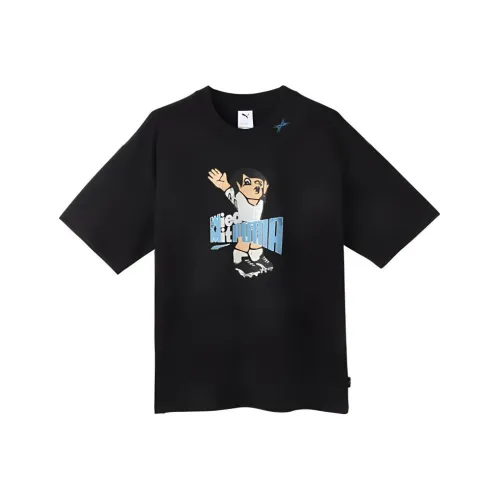 PUMA Черная Унисекс Футболка