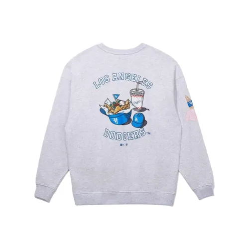 NEW ERA Los Angeles Dodgers Серый Мужской Свитшот
