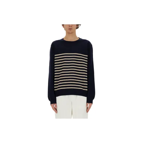 A.P.C. Joint Paragraph Синий Мужской Свитеры