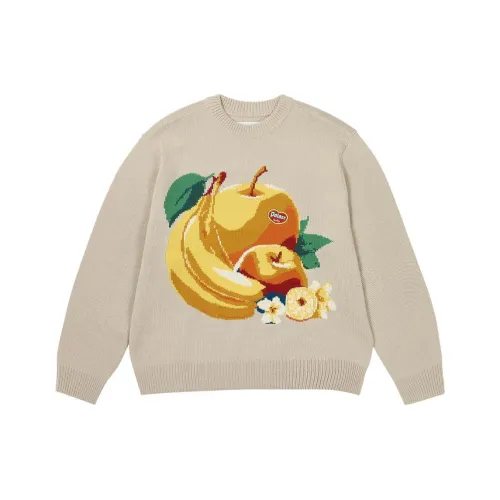 PALACE SS24 FRUIT LIFE KNIT SOFT Трикотаж Unisex Beige