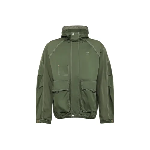 Adidas Originals Куртка Мужская Армейский Зеленый