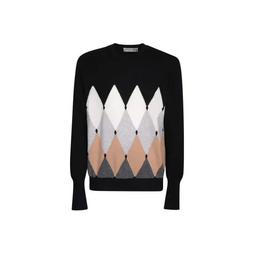 BALLANTYNE Черные Мужские Свитера