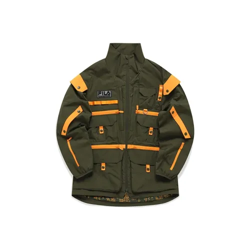 FILA FUSION X White Mountaineering Куртка Мужская Dense Jasper