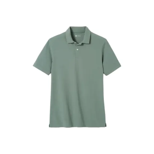 DECATHLON Поло Мужское Зеленое