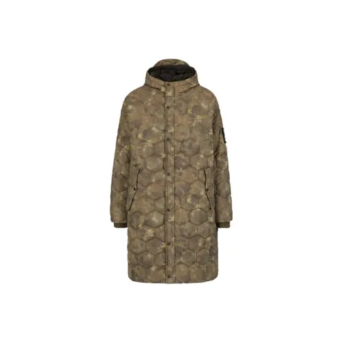 EMPORIO ARMANI Sustainable Series Куртки и Пальто Мужской Зеленый