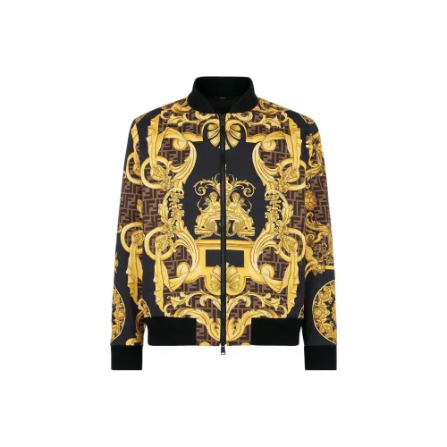 FENDI X VERSACE Черные Мужские Куртки