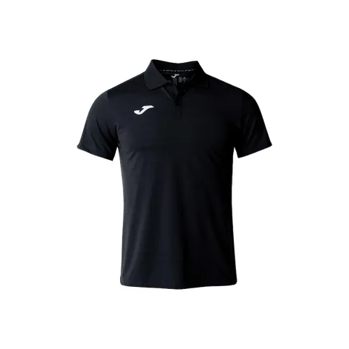 Joma Мужская черная поло