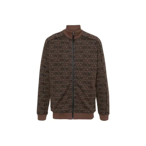 MOSCHINO Коричневые Мужские Свитера
