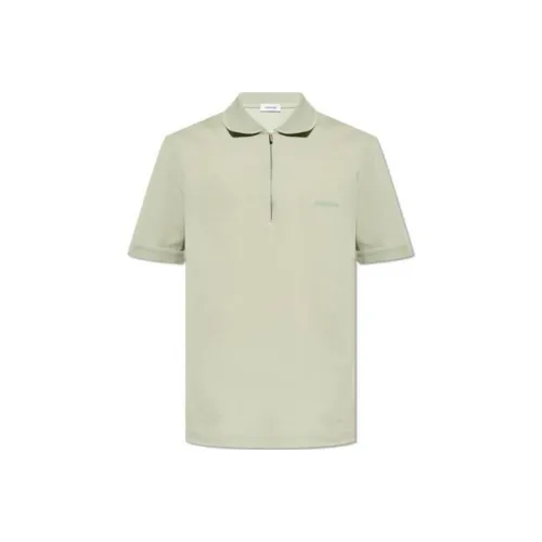 Ferragamo Поло Мужское Зеленое