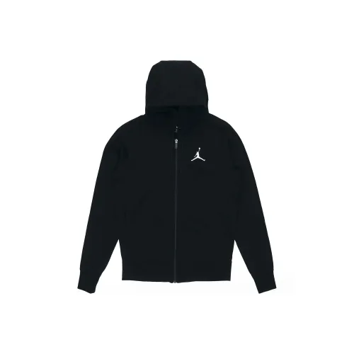 Джордан Embroidered Knit Черные Мужские Куртки