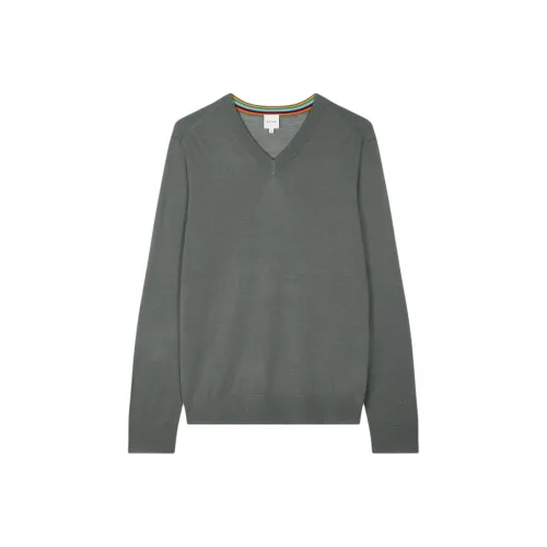 Paul Smith Сланец Зеленый Мужские Свитера