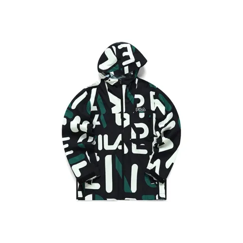 FILA Мужские черные куртки