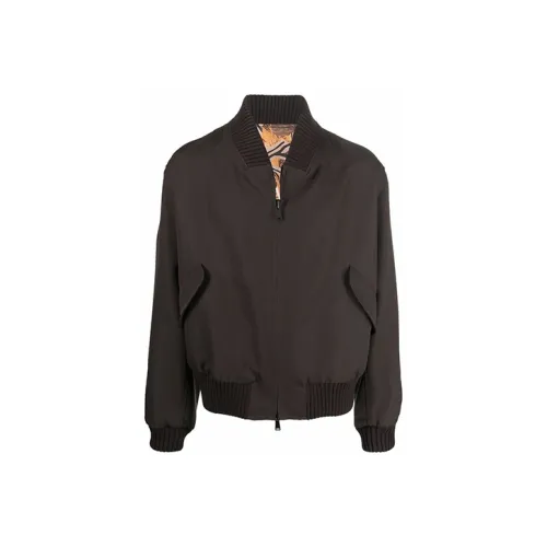 FENDI SS22 Куртки и Пальто Мужской Коричневый