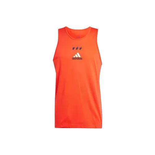 Adidas Майка Мужская Ярко-Красная