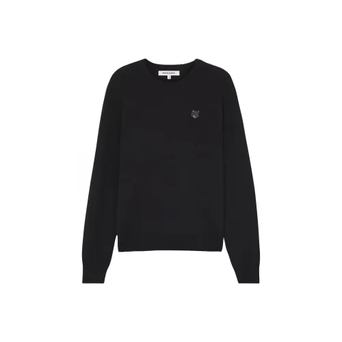 Maison Kitsune SS24 Свитер Мужской Черный