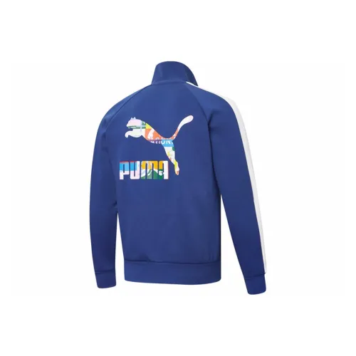 PUMA Blue Men's Jackets PUMA Синий Мужские Куртки