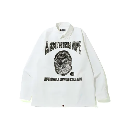 A BATHING APE Мужские рубашки