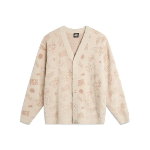 LiNing x Disney Трикотаж Унисекс Песочный Гравийный серый