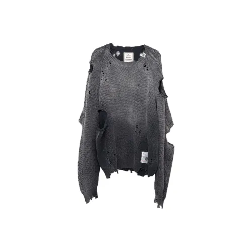 Maison Mihara Yasuhiro FW24 Трикотаж Мужской Черный