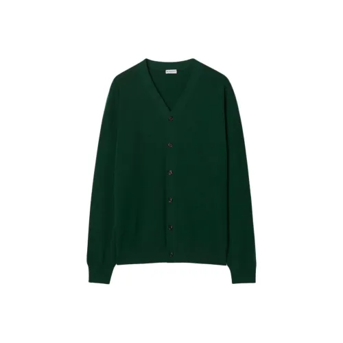 Burberry SS24 Трикотаж Мужской Плющево-зеленый