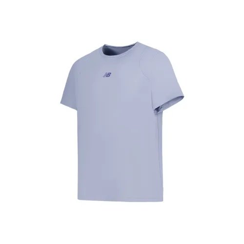 New Balance совместная футболка Мужская Haze Синий