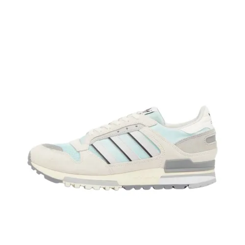 Adidas Originals ZX 6000 Slip-Resistant Abrasion-Resistant Low Top Casual Shoes Unisex White Blue Adidas Originals ZX 6000 Противоскользящий устойчивый к истиранию низкий топ повседневная обувь унисекс белый синий