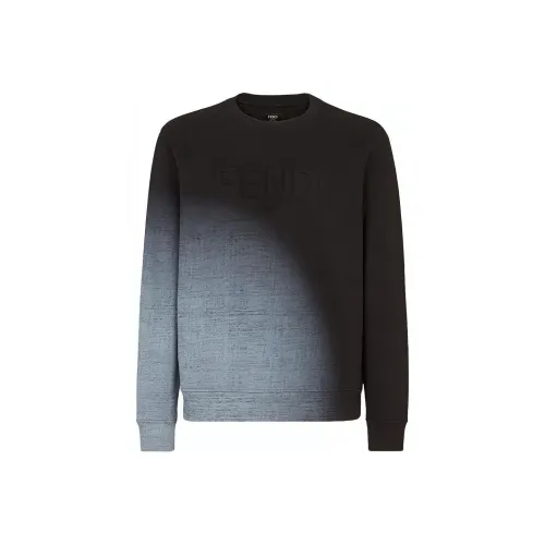 Fendi Черные Мужские Свитшоты
