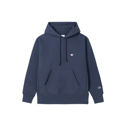 Champion Толстовка Японская версия Унисекс Темно-синий