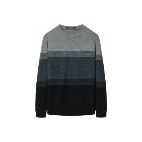 SEPTWOLVES Свитер Мужской Темно-зеленый