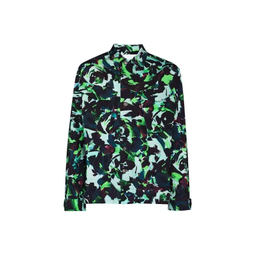 KENZO Зеленый Мужской Куртки