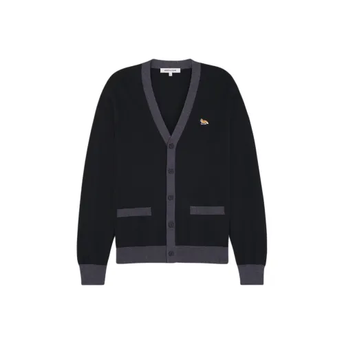 Maison Kitsune SS24 Свитер Мужской Черный