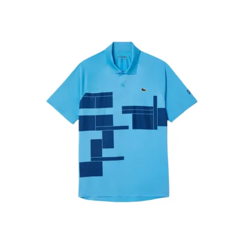 LACOSTE Collaboration x NOVAK DJOKOVIC Мужское Поло Синий