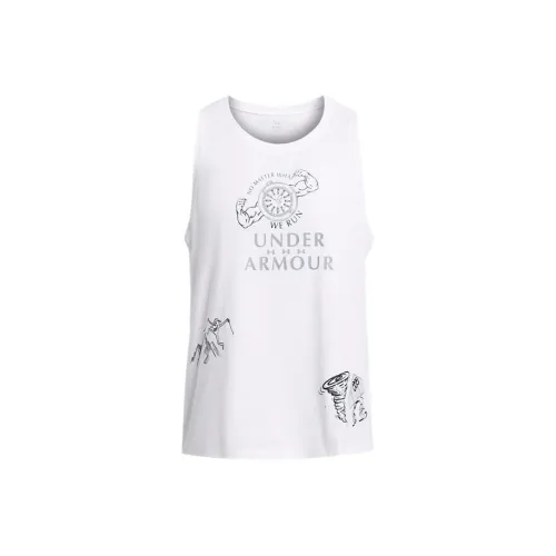 Under Armour Tank Top Мужской Белый