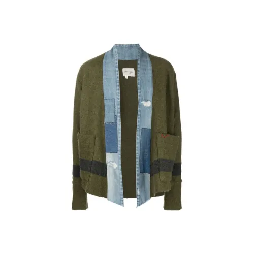 GREG LAUREN Зеленый Мужской Куртки