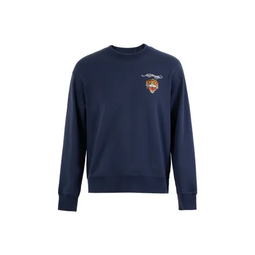 Ed Hardy Midnight Blue Мужские Свитшоты