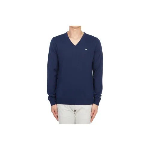 J.Lindeberg Blue Men's Sweaters J.Lindeberg Синий Мужской Свитера