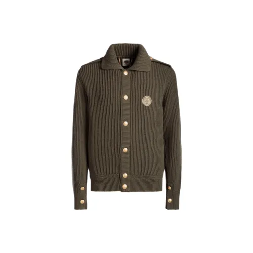 BALLY Adrien Brody Travel Collection FW24 Трикотаж Мужской Армейский зеленый