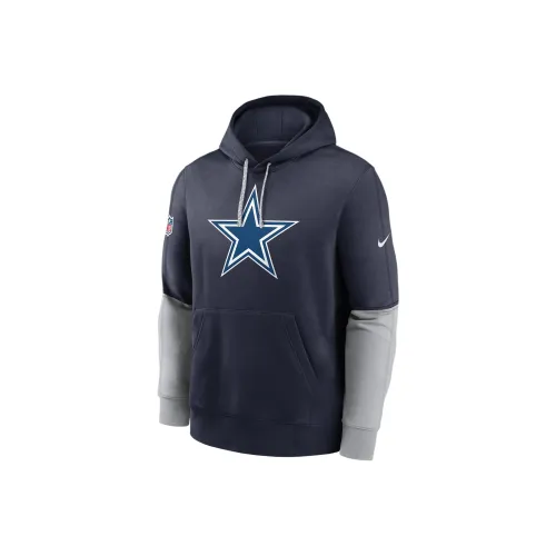 nike NFL FW24 Dallas Cowboys Sideline Team Issue Клуб Толстовка Мужской Морской синий