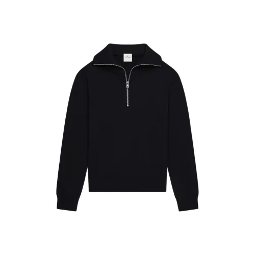 COURREGES SS25 Trucker Свитер Мужской Черный Черный