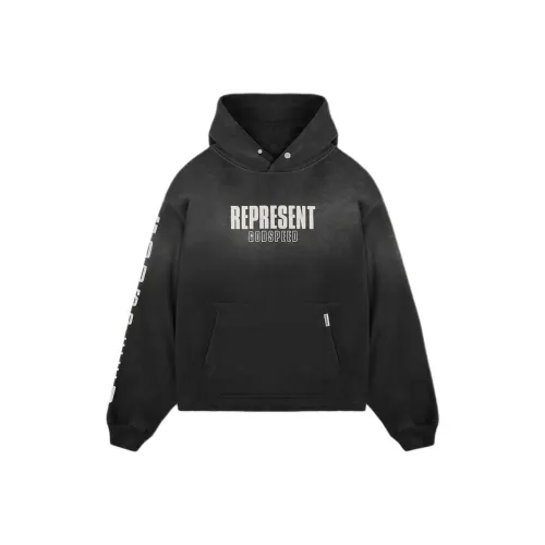 REPRESENT Свитшот Унисекс Черный