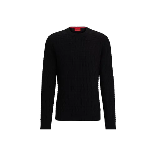 Hugo Boss Черные Мужские Свитера