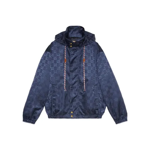 GUCCI Куртки и Пальто Мужской Синий